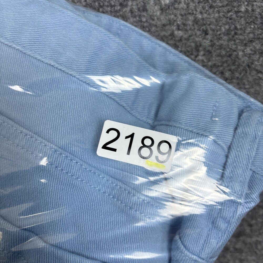 KLOUD9 Stacked Allover Shredded Jeans Mens Size 34 X 46 Light Blue Distressed - Picture 11 of 11
